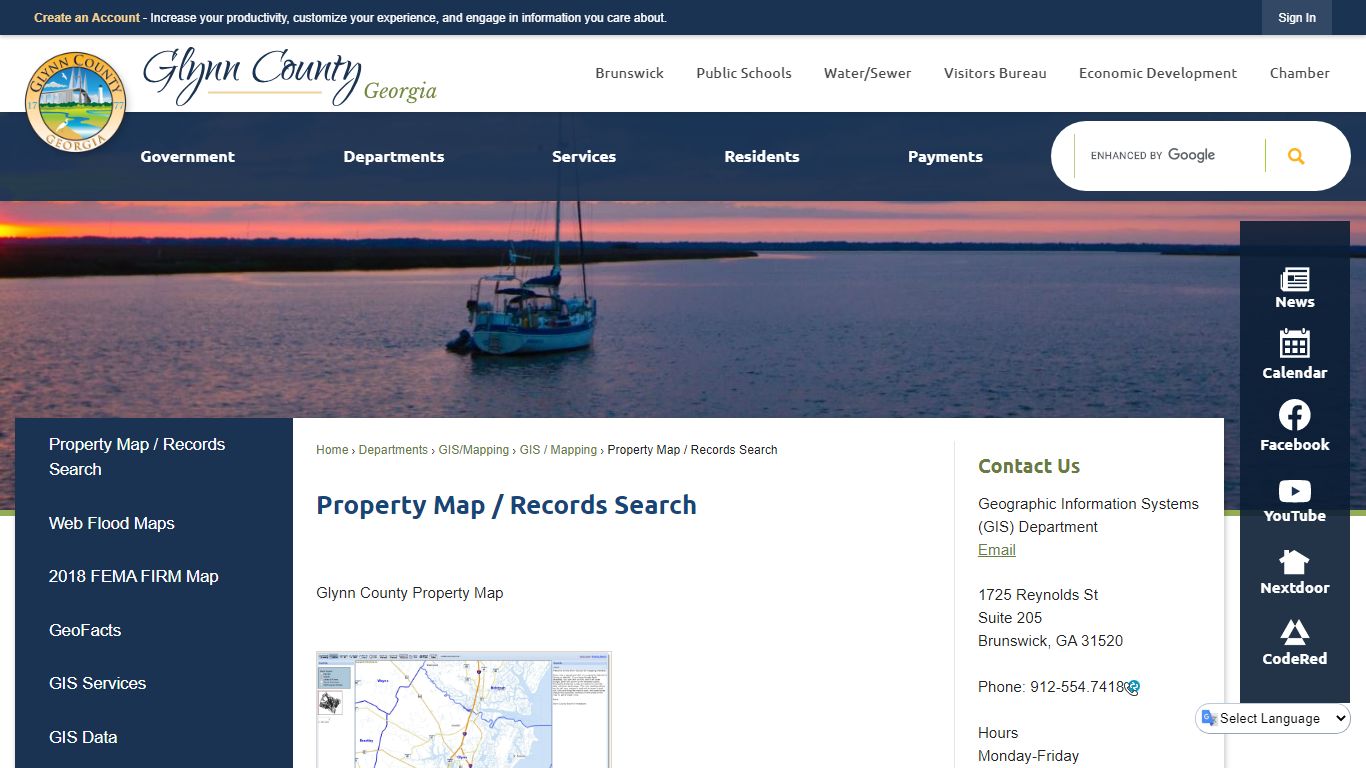 Property Map / Records Search | Glynn County, GA - Official Website